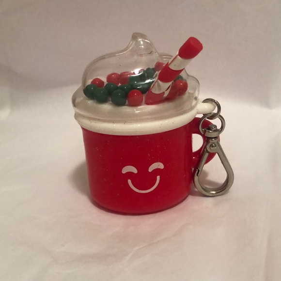NWOT Bath & Body Works Pocketbac holder. Mug with straw & beads that rattle. - Picture 2 of 6